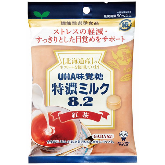機能性表示食品 特濃ミルク8.2 カフェオレ ８袋セット | UHA味覚糖 ...